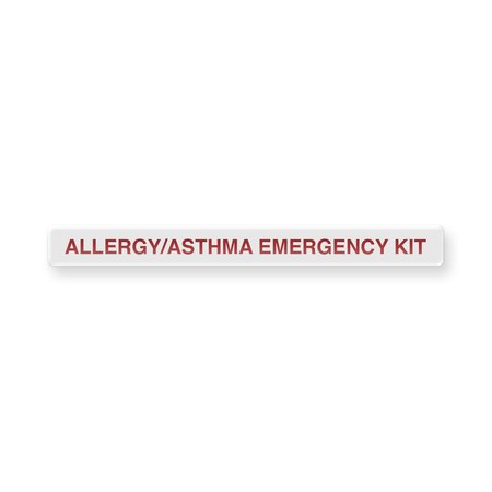 AEK Permanent Adhesive Dome Label AllergyAsthma Emergency Kit EN9477